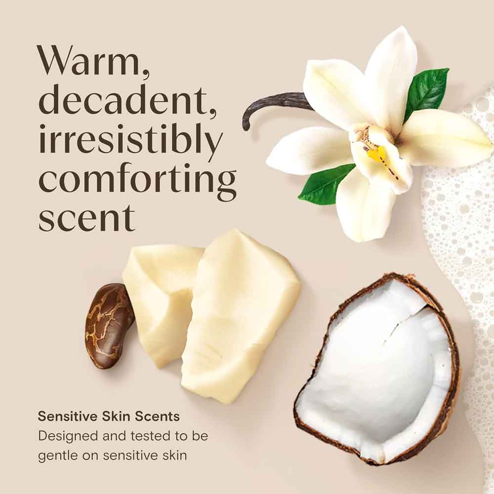 Aveeno Daily Moisturising Body Wash Cocoa Butter Vanilla 300ml
