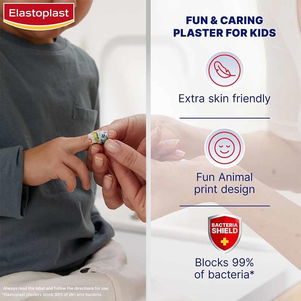 Elastoplast Kids Sensitive Animal Plasters 20 Pack