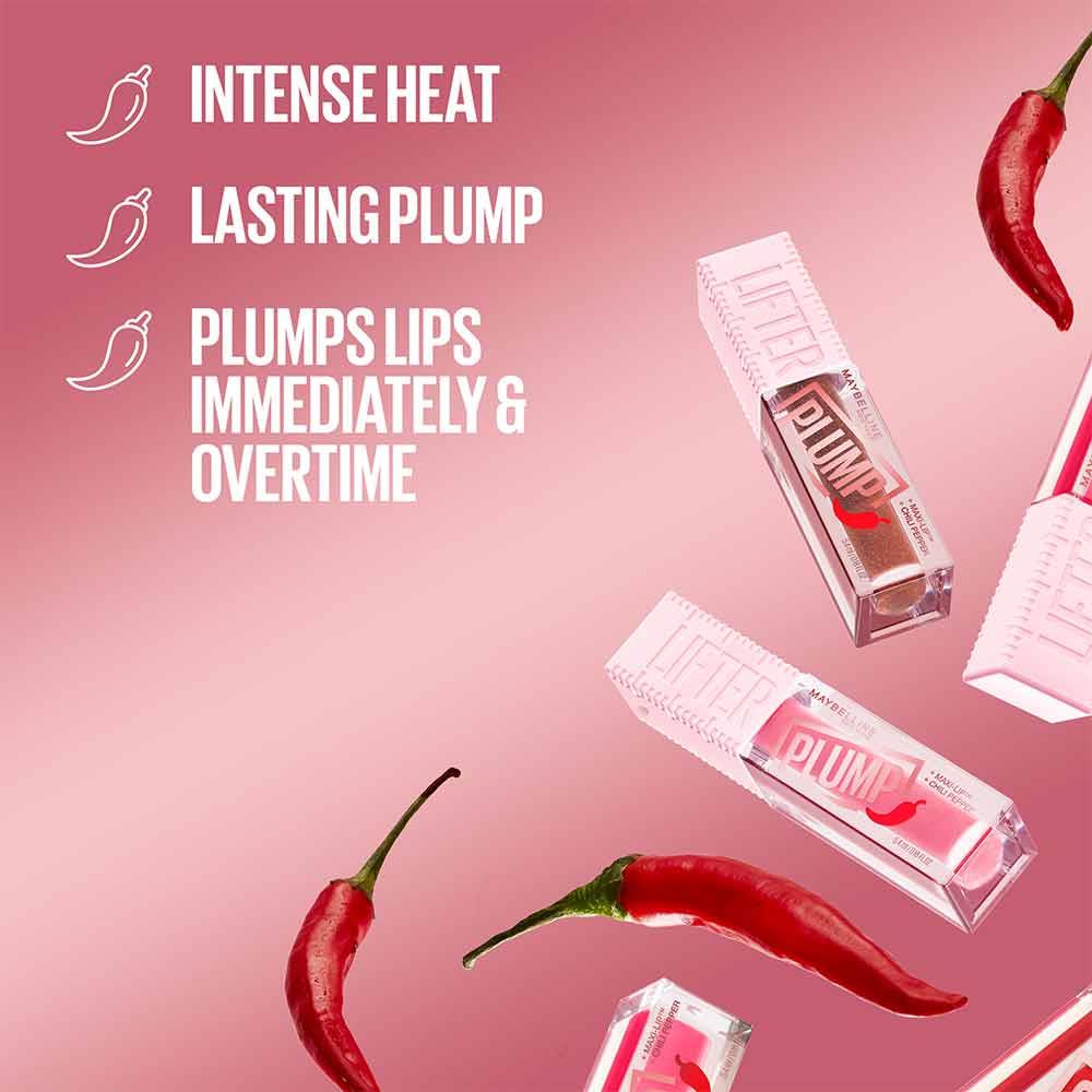 Maybelline Lifter Plump Lip Gloss 005 Peach Fever