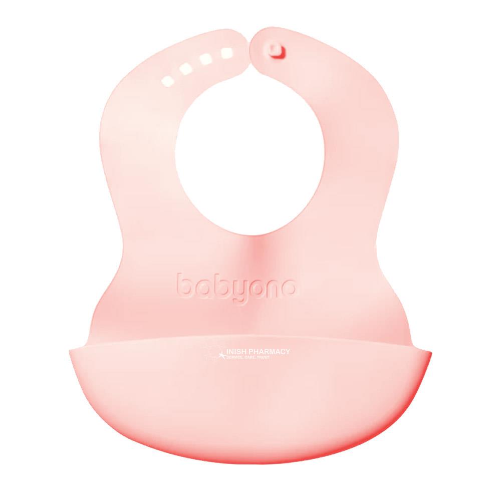 Babyono Soft Bib with Adjustable Lock