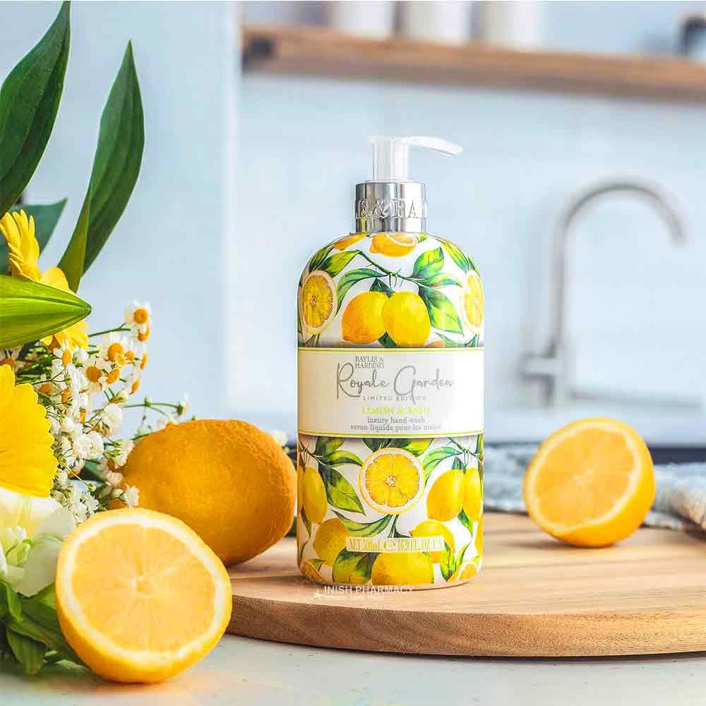Baylis & Harding Royale Garden Lemon & Basil Luxury Hand Wash 500ml