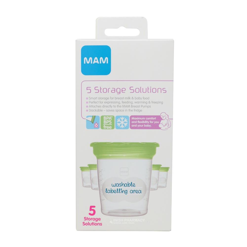 MAM Storage Solution 5 Pack – a trusted essential for mother and baby care