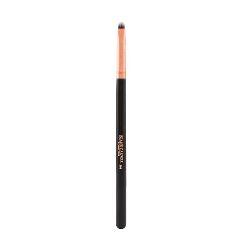 Blank Canvas Cosmetics Dimension Series E03 Metallic Rose Gold with Black Lip Detailer Brush