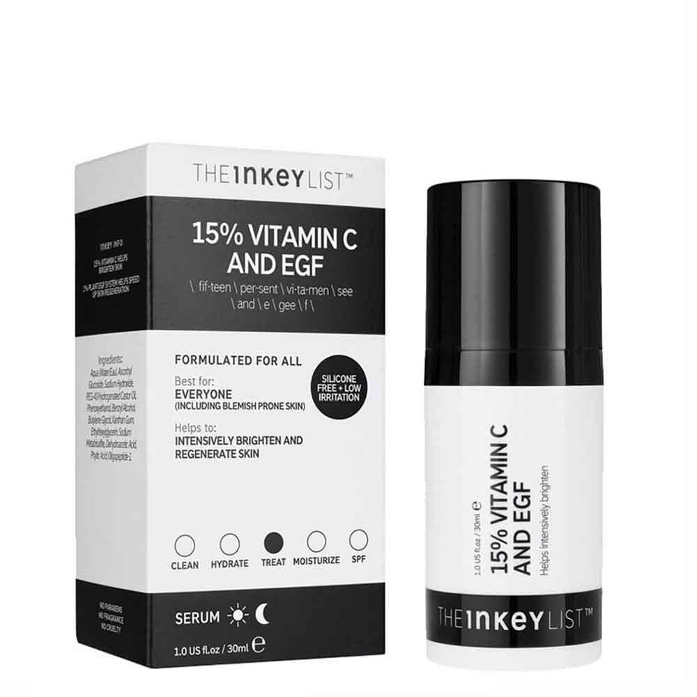 The Inkey List Vitamin C & EGF Serum 30ml