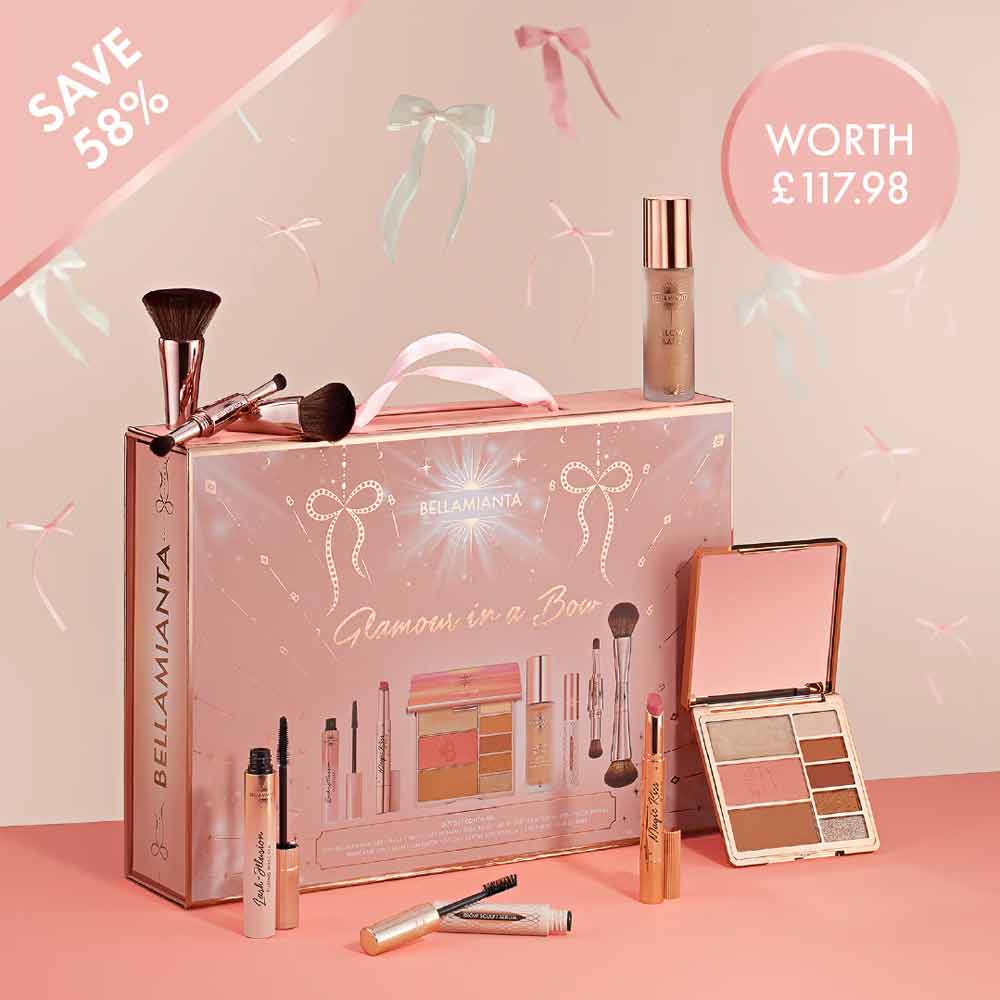 Bellamianta Glamour in a Bow 6 Piece Beauty Giftset