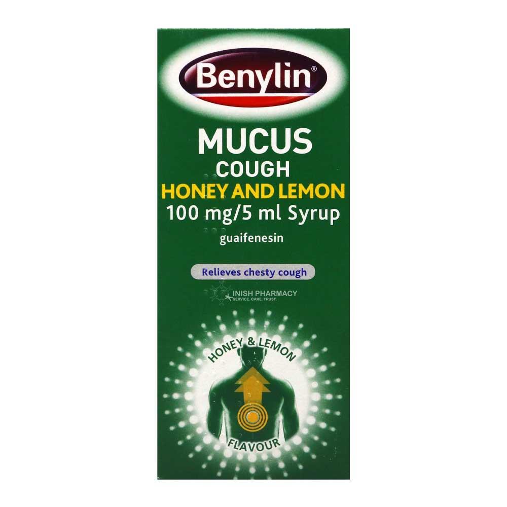 Benylin Mucus Cough Honey & Lemon Syrup 150ml