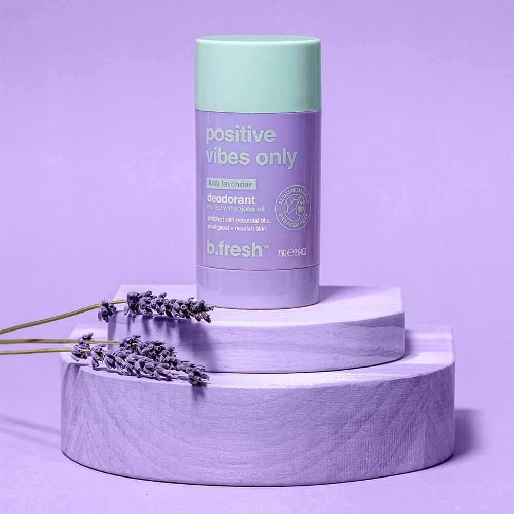 B.Fresh Positive Vibes Only - Lush Lavender Deodorant - 50g