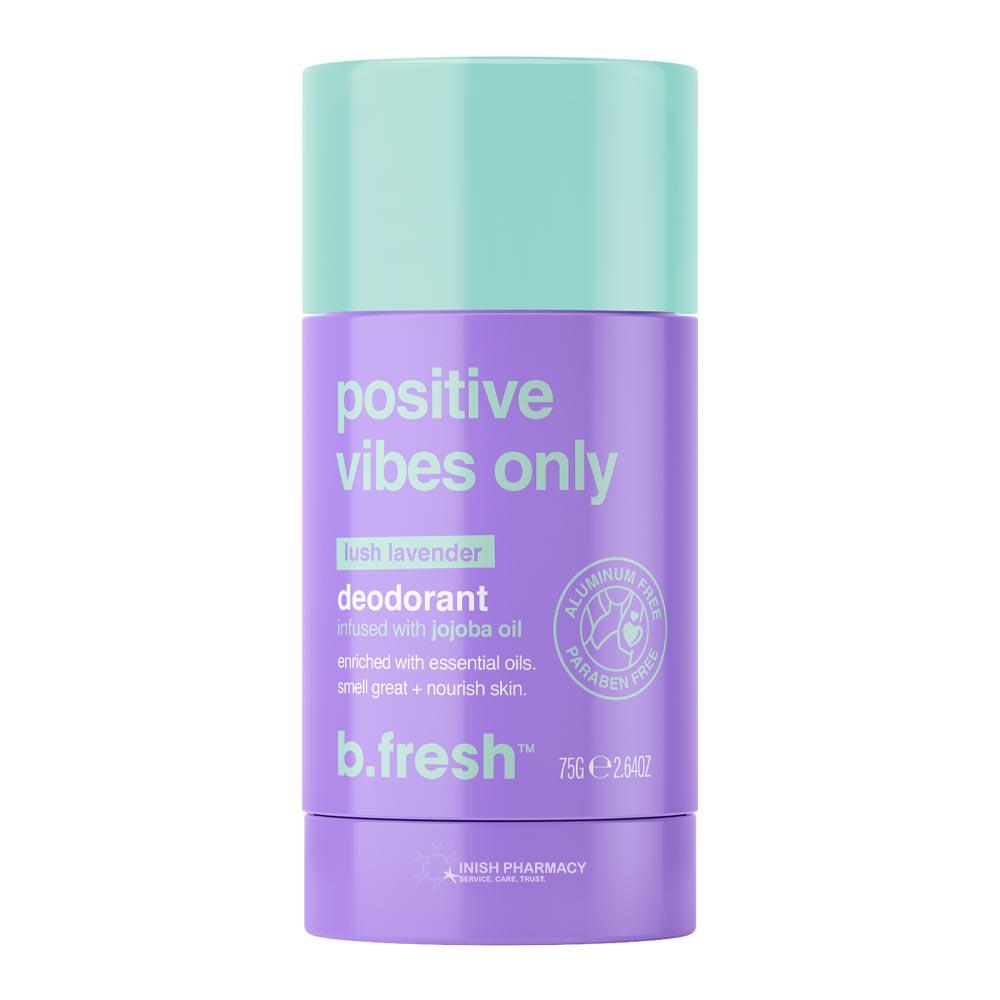 B.Fresh Positive Vibes Only - Lush Lavender Deodorant - 50g