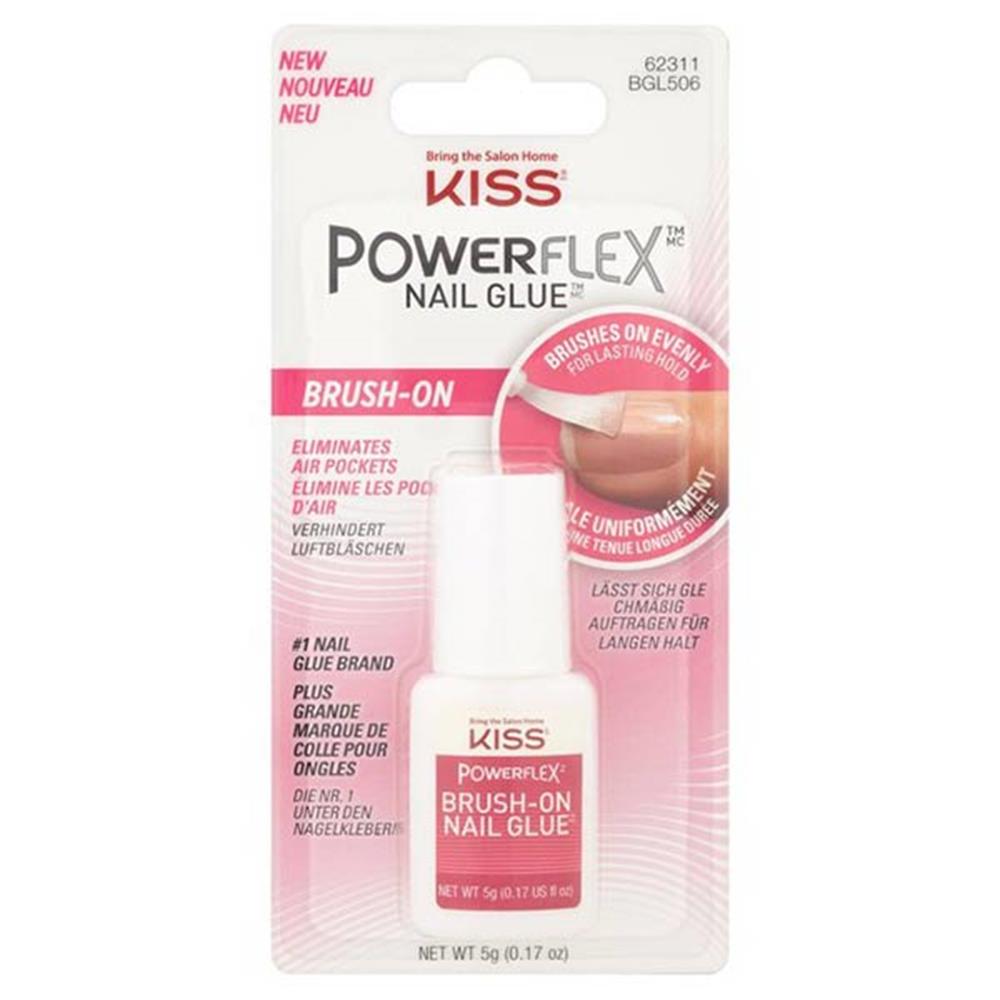 Kiss Powerflex Brush On Nail Glue 5g