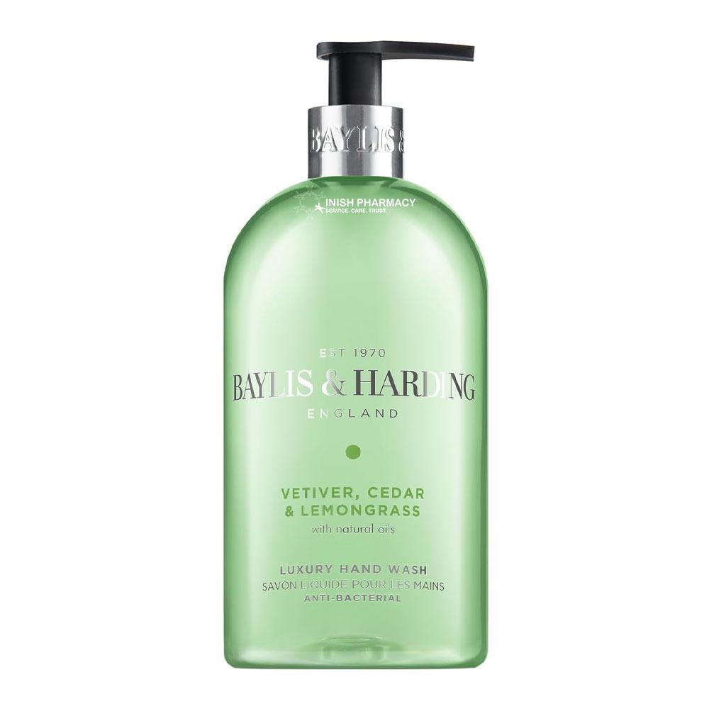 Baylis & Harding Vetiver Cedar & Lemongrass Hand Wash 500ml