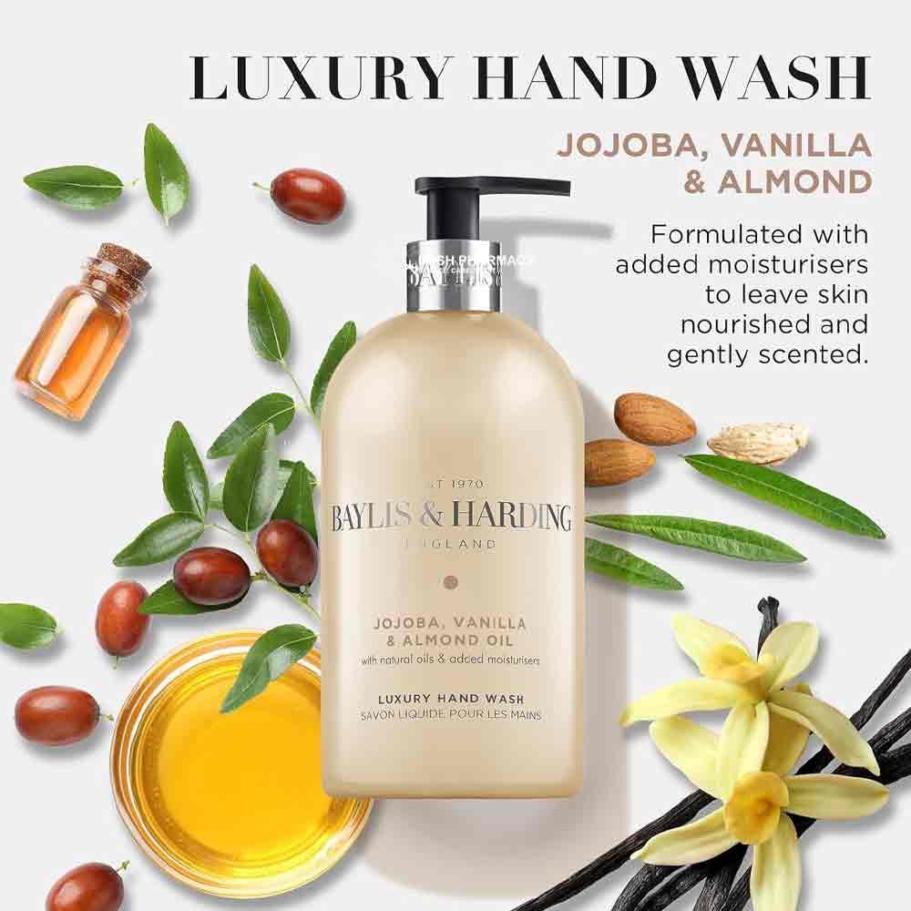 Baylis & Harding Jojoba Vanilla & Almond Oil Hand Wash 500ml