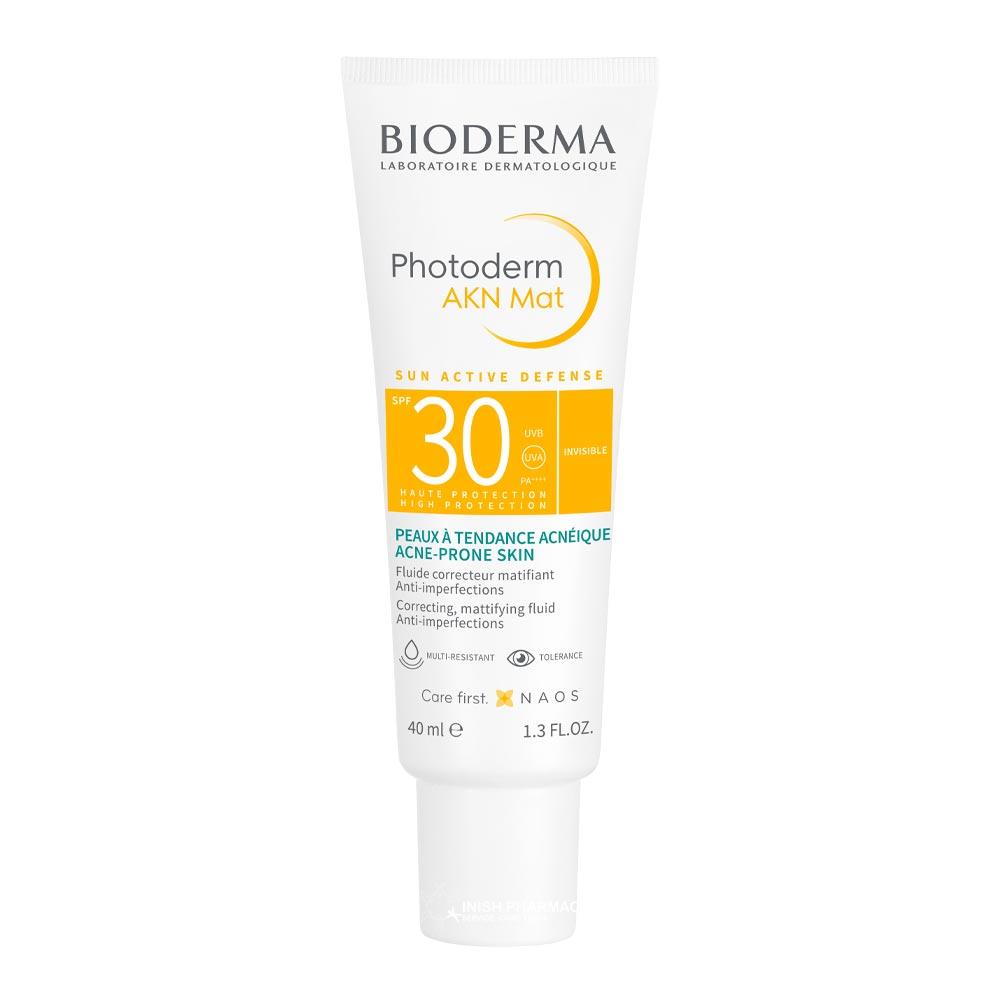 Bioderma Photoderm AKN Mat SPF 30 Matifying Fluid 40ml