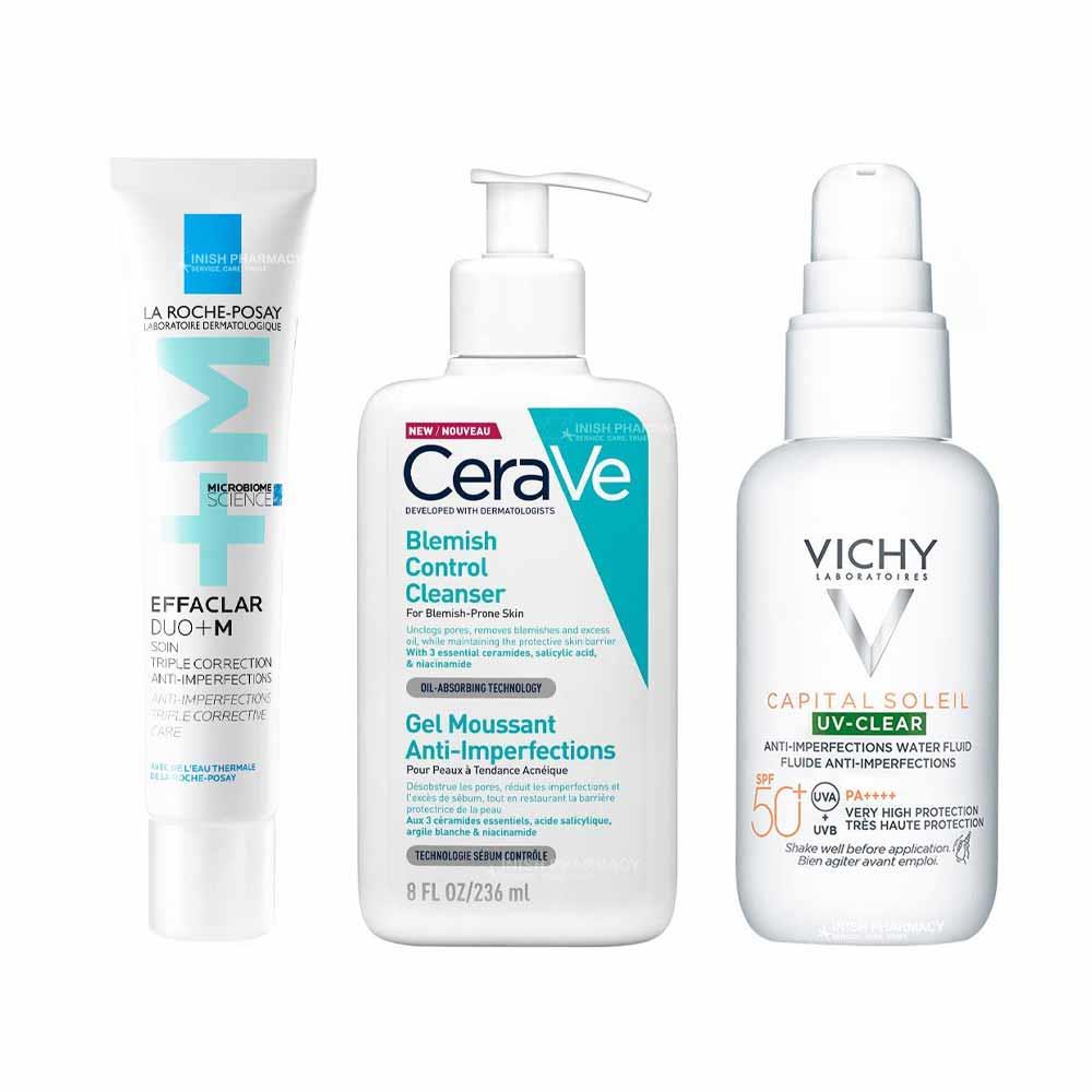 Dermatologist Recommended Blemish Control Skincare Bundle