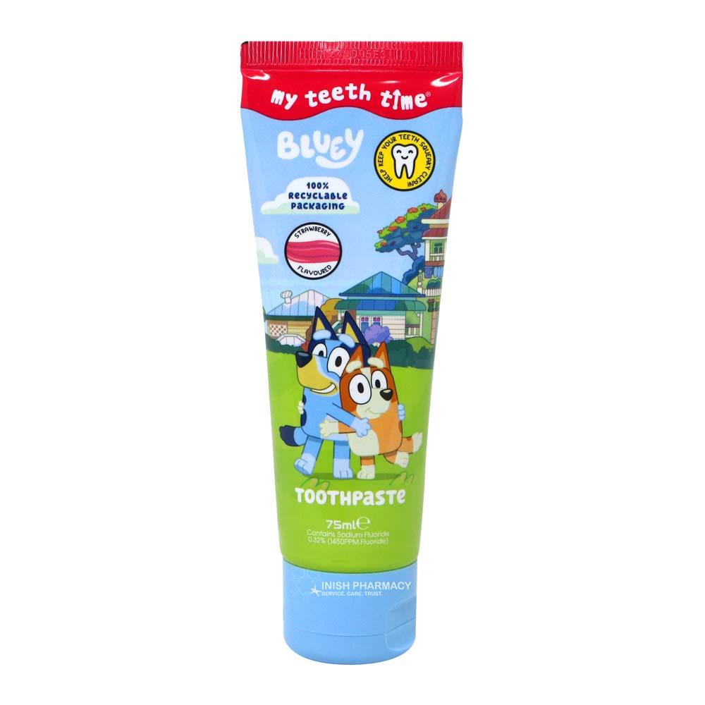 Bluey Toothpaste Strawberry Flavour 75ml