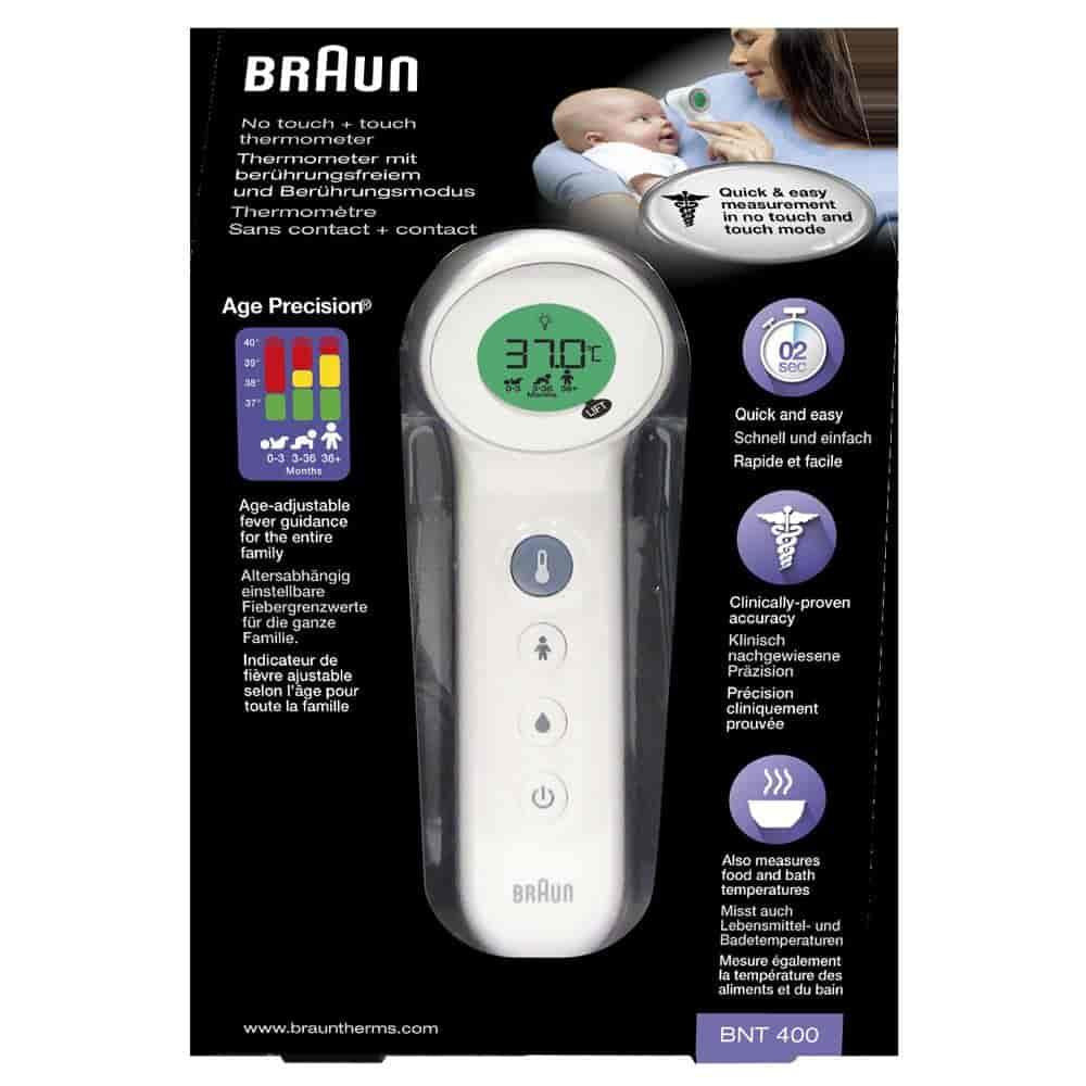 Braun No Touch + Touch Thermometer BNT400