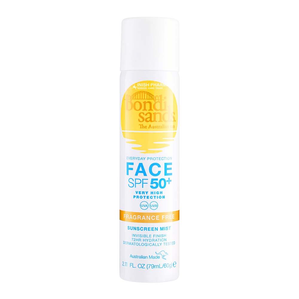 Bondi Sands Face Sunscreen Mist Spray SPF 50+ 79ml