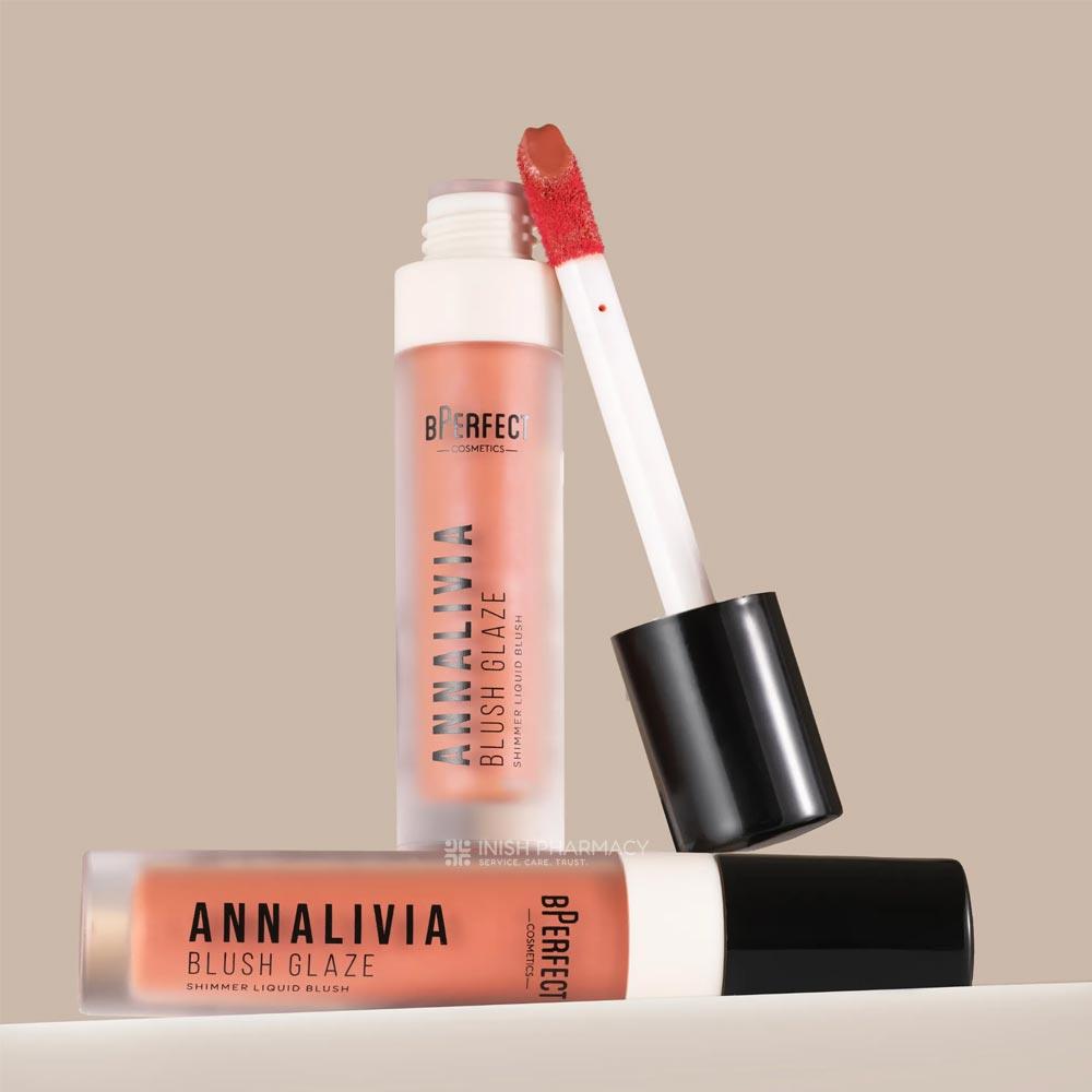 Bperfect Annalivia Wedding Collection Bronze Glaze Dewy Liquid Blusher Peach