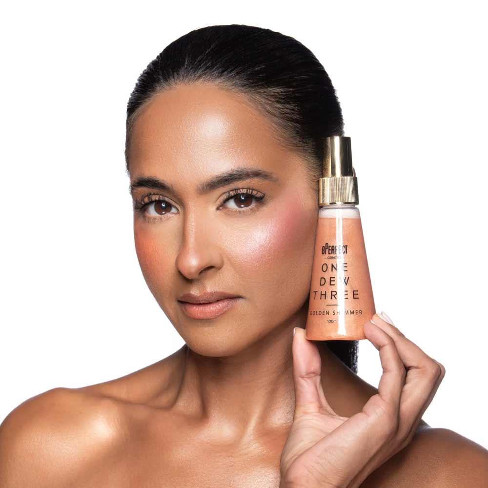 BPerfect One Dew Three Golden Shimmer Longevity Setting Spray