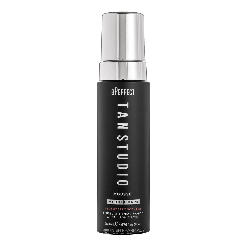 BPerfect Tan Studio Self Tanning Mousse Medium - Dark Strawberry Scented 200ml