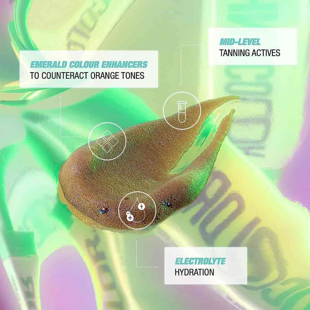 Bondi Sands Technocolor 1 Hour Express Self Tanning Foam Emerald 200ml