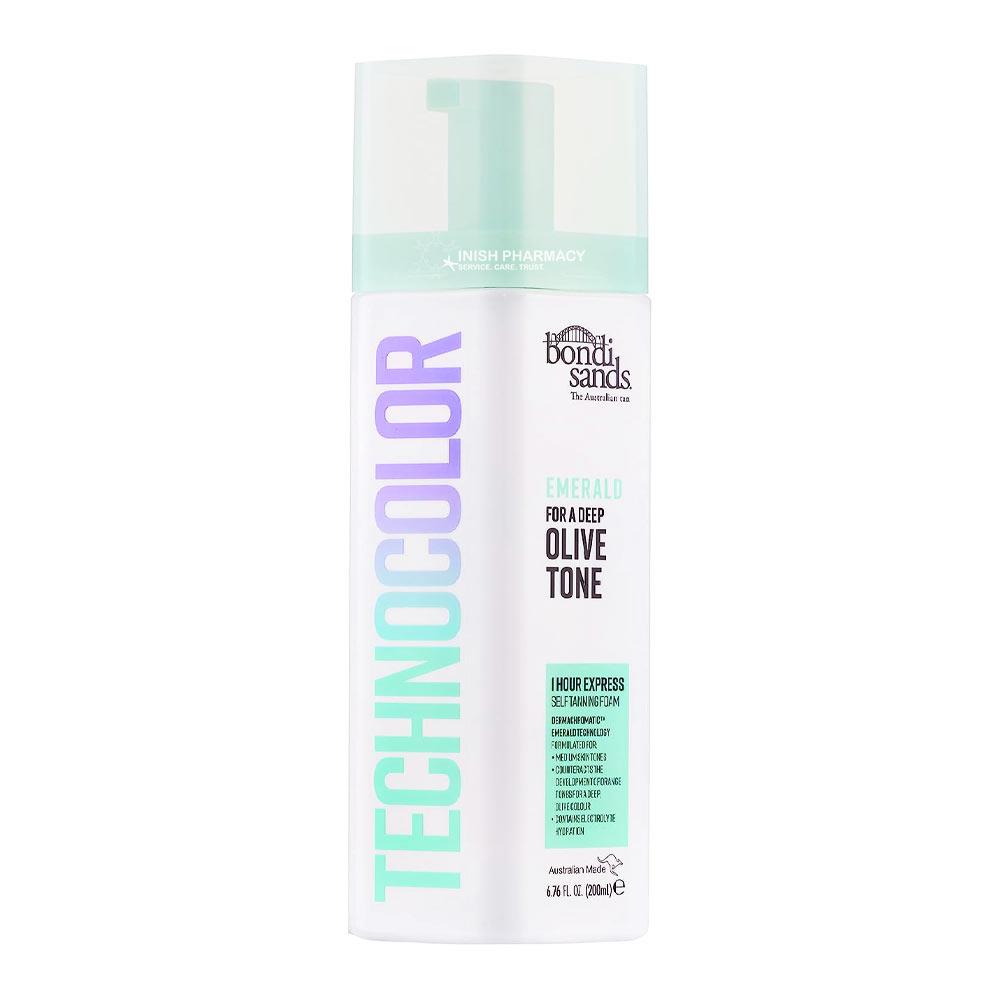 Bondi Sands Technocolor 1 Hour Express Self Tanning Foam Emerald 200ml
