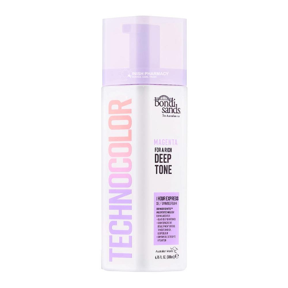 Bondi Sands Technocolor 1 Hour Express Self Tanning Foam Magenta 200ml