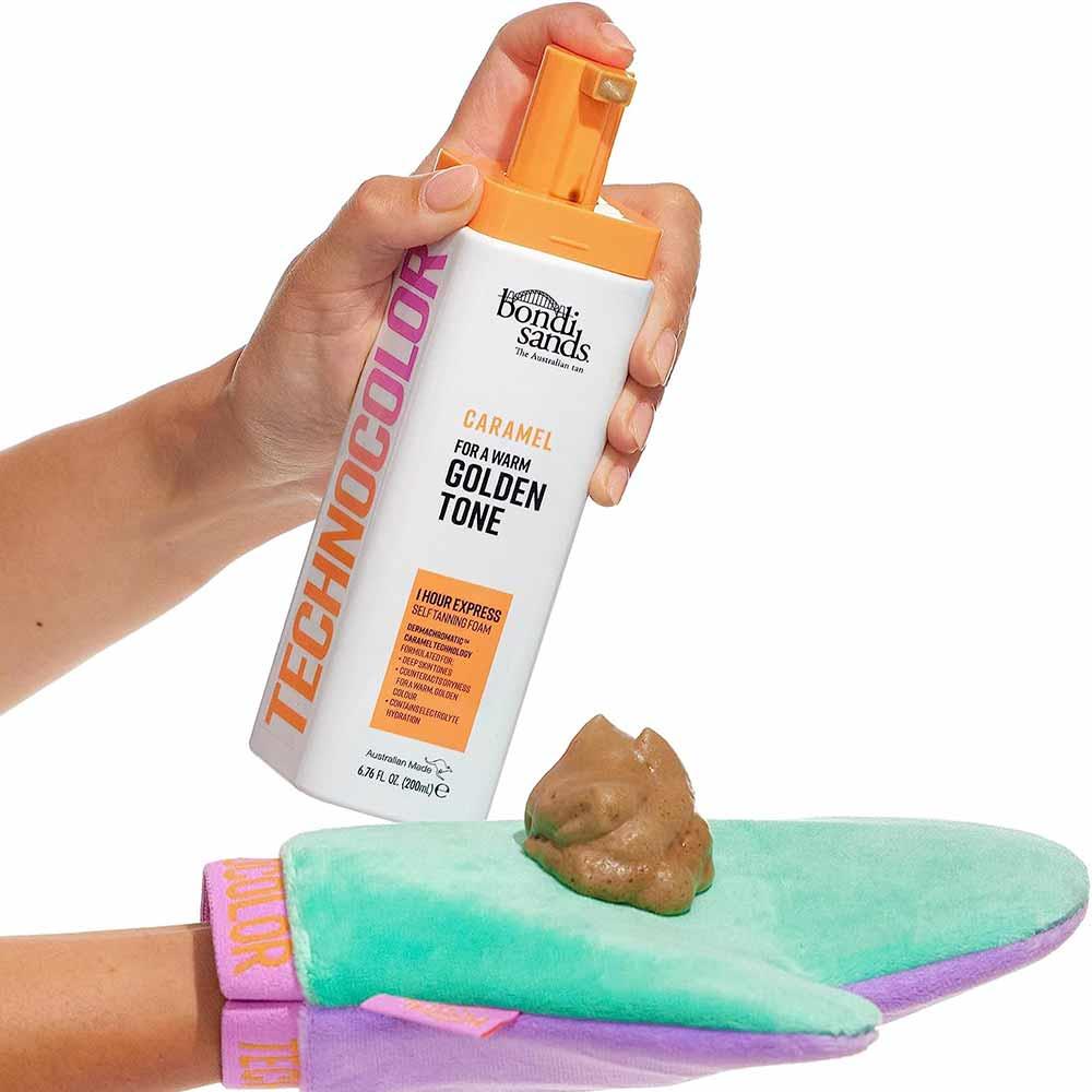 Bondi Sands Technocolor 1 Hour Express Self Tanning Foam Caramel 200ml