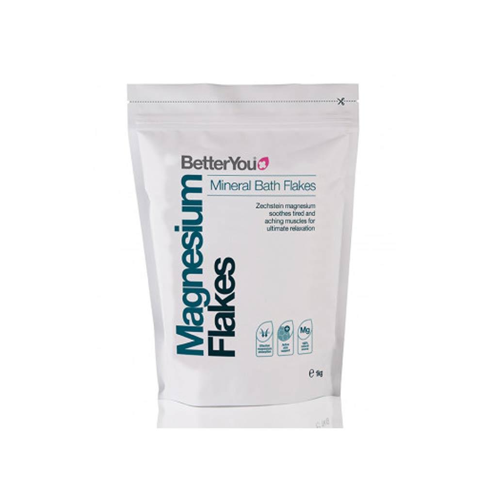 BetterYou Magnesium Mineral Bath Flakes 1kg