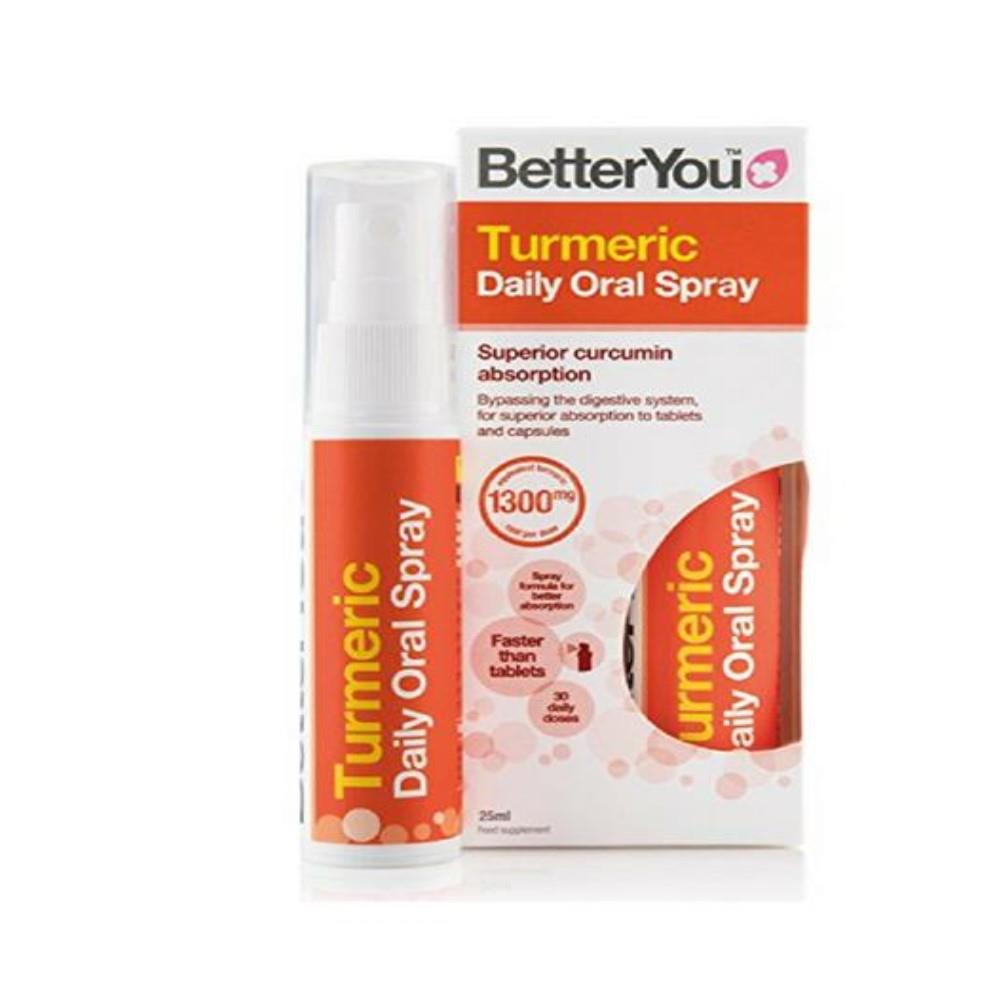 BetterYou Turmeric Daily Oral Spray 25ml
