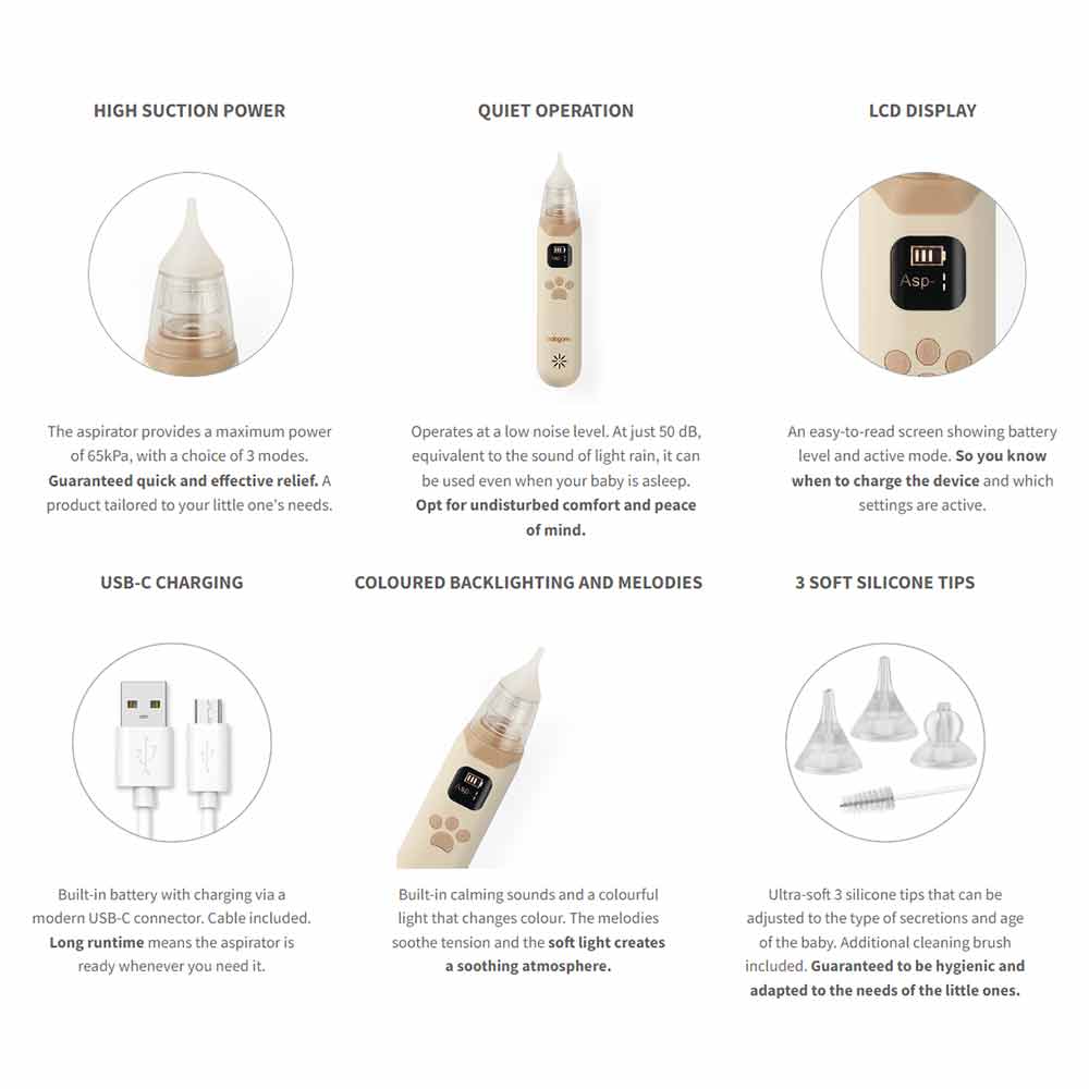 Babyono Electronic Nasal Aspirator