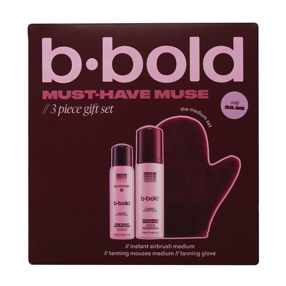 Bbold Must Have Muse Medium 3 Piece Tanning Giftset