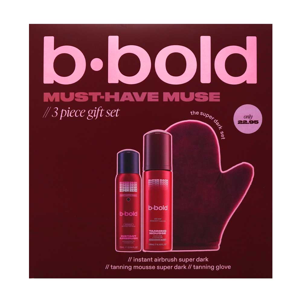 Bbold Must Have Muse Super Dark 3 Piece Tanning Giftset