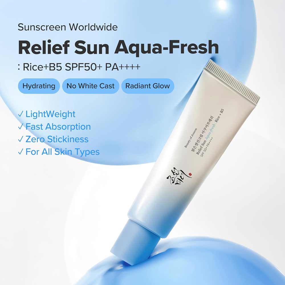 Beauty of Joseon Relief Sun Aqua Fresh Rice & B5 50ml