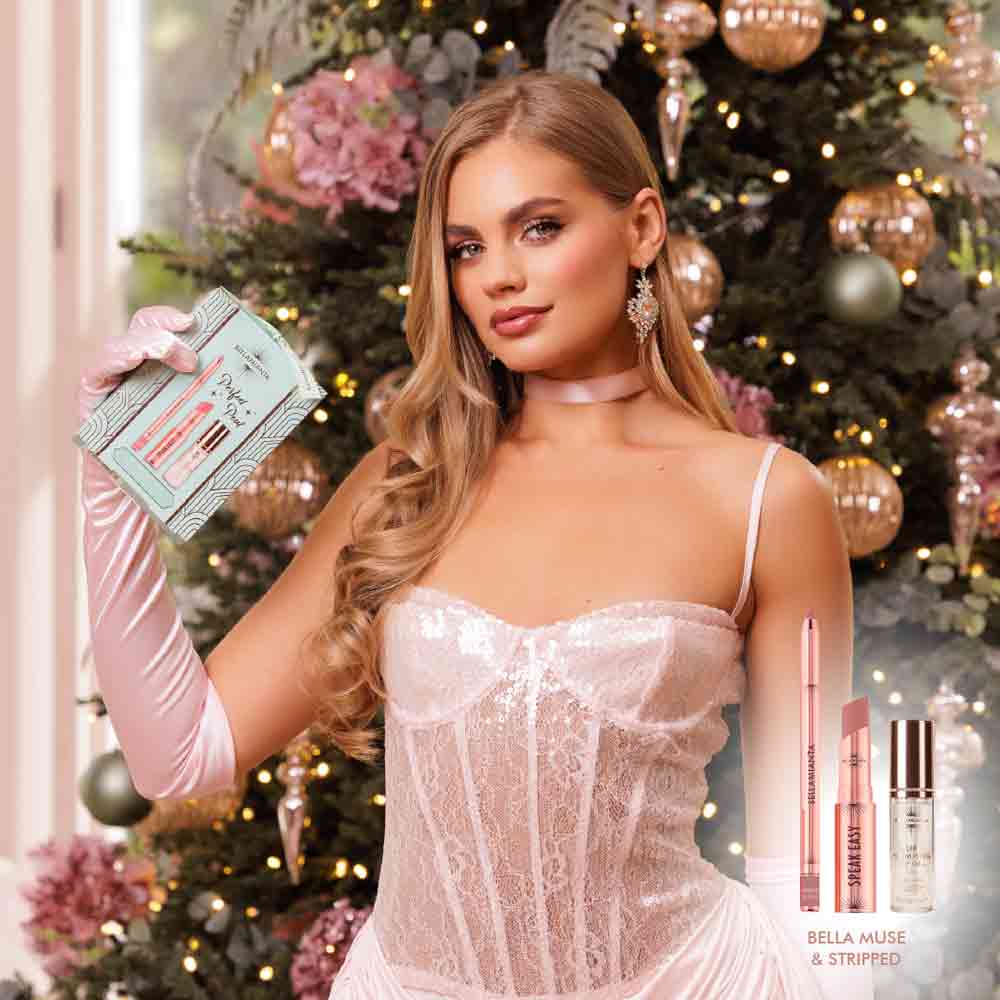 Bellamianta Perfect Pout Lip Kit Bella Muse
