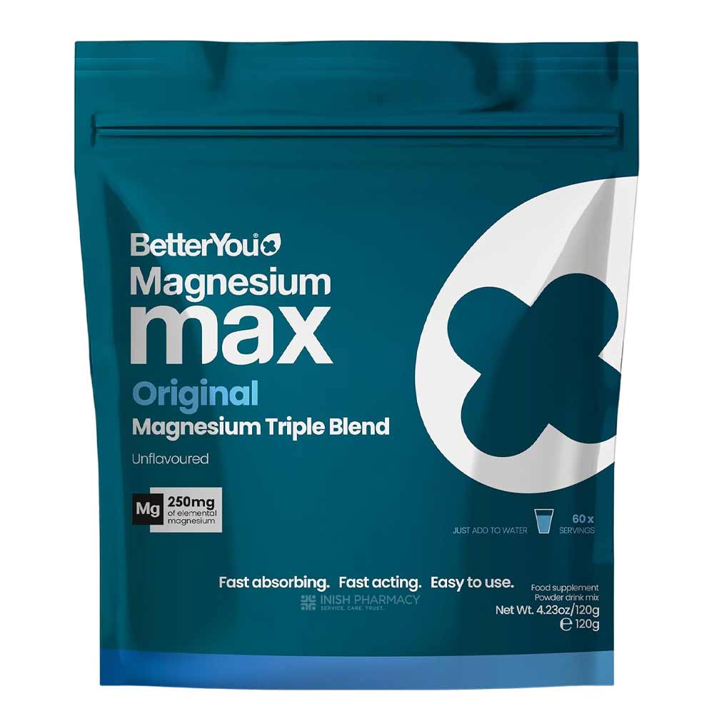 BetterYou Magnesium Max Original Powder 120g