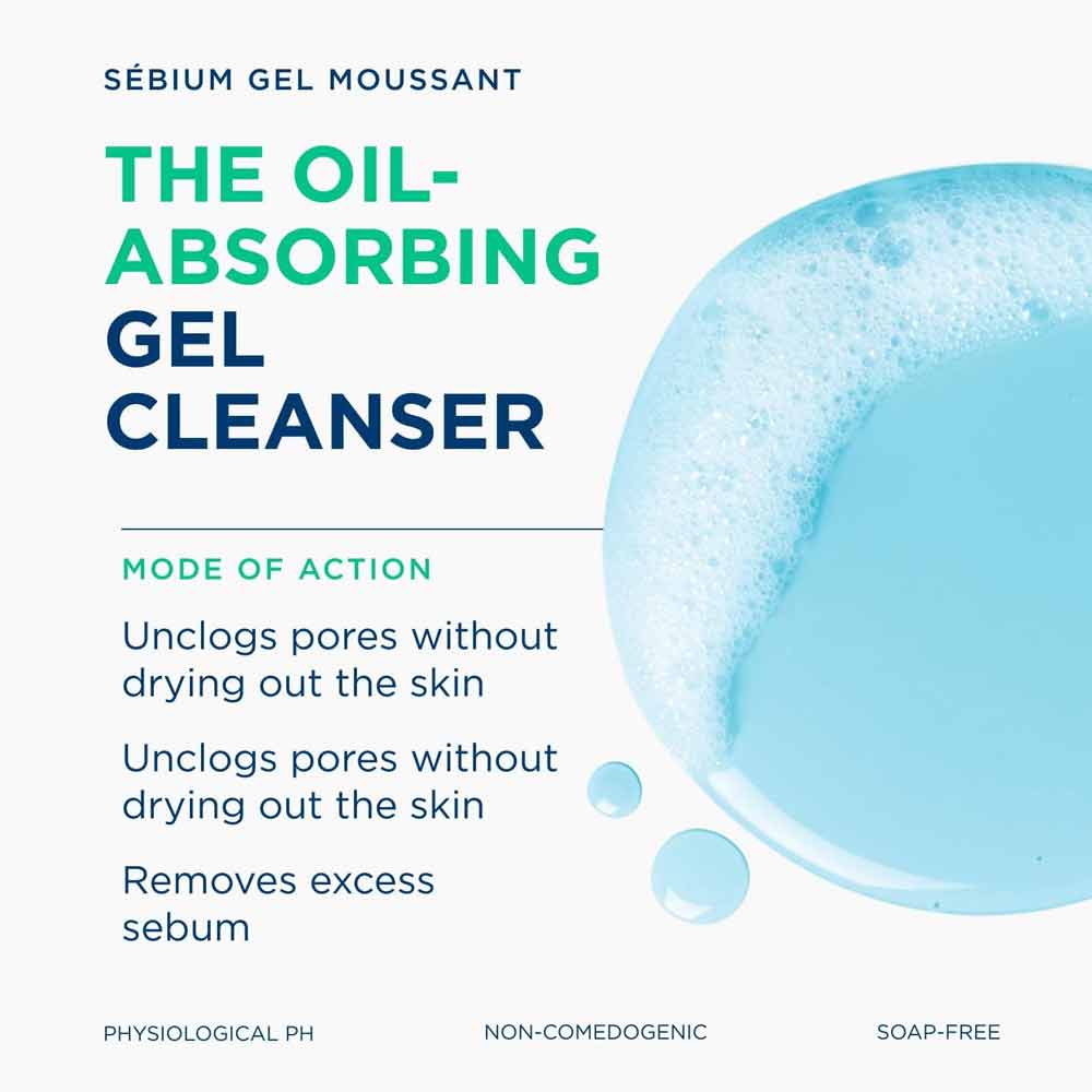 Bioderma Sebium Purifying Cleansing Foaming Gel 200ml