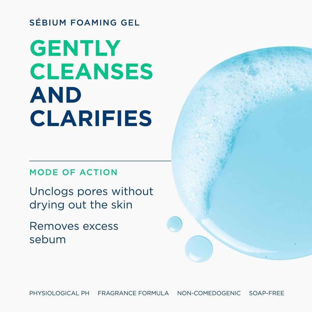 Bioderma Sebium Purifying Cleansing Foaming Gel 400ml