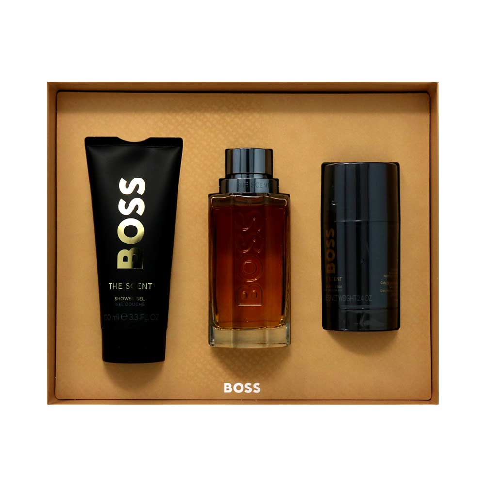Boss The Scent 100ml 3 Piece Giftset