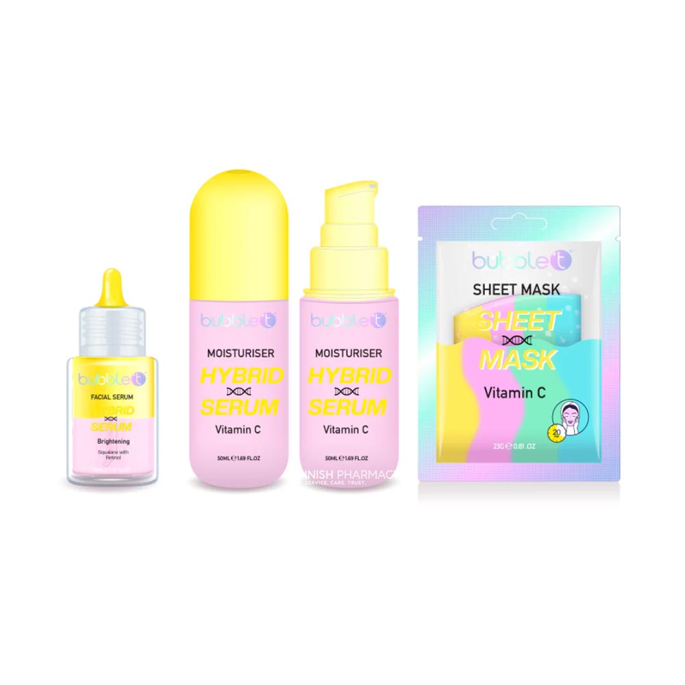 BubbleT Hybrid Skincare Vitamin C Set