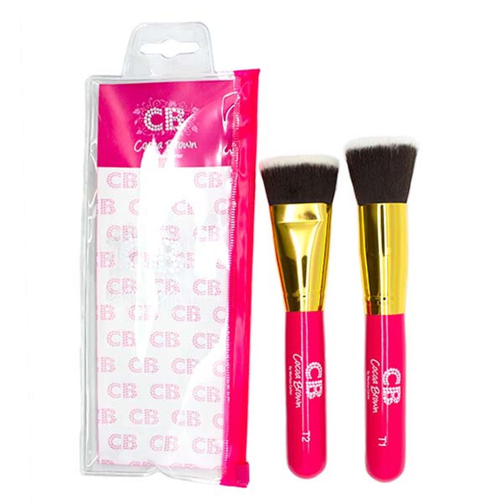 Cocoa Brown Tontouring 2 Piece Brush Set