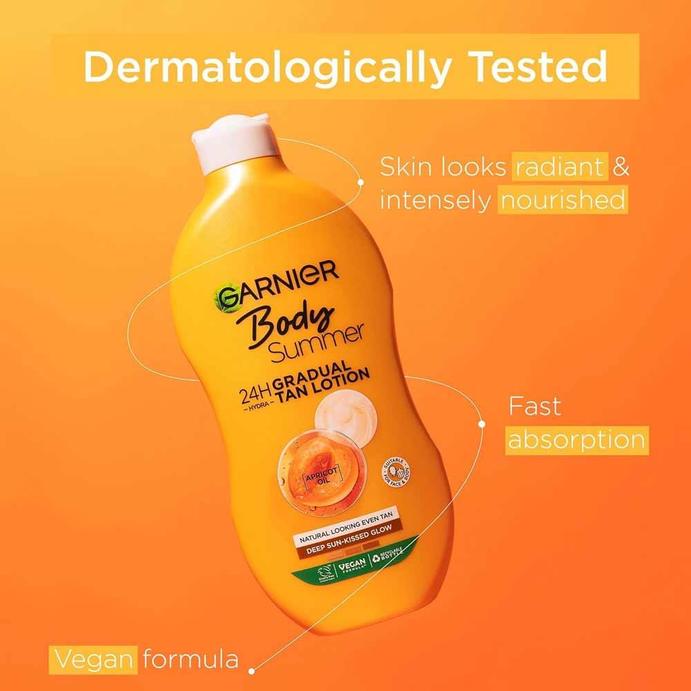 Garnier Summer Body Moisturising Lotion Deep Sun-Kissed Look 400ml