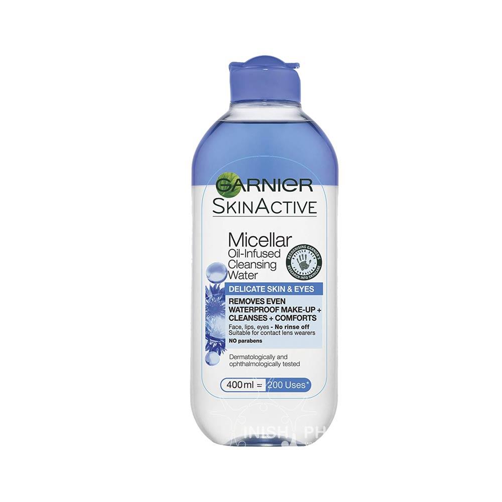 Garnier Skin Active Micellar Oil-Infused Cleansing Water Delicate Skin & Eyes 400ml