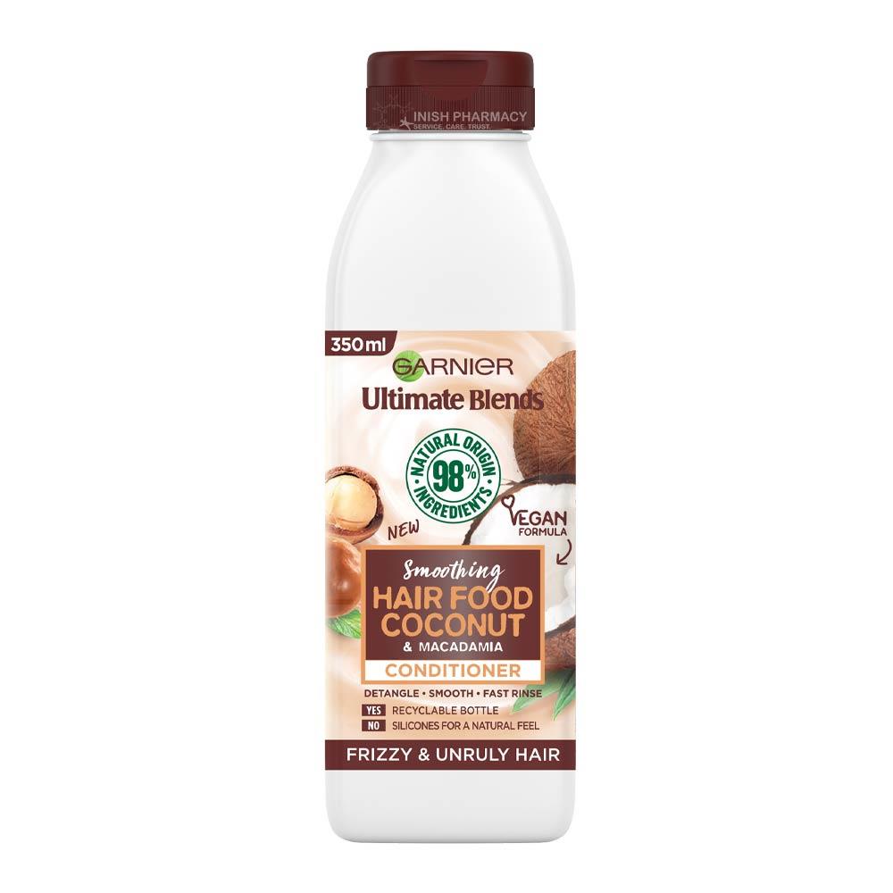Garnier Ultimate Blends Hair Food Conditioner Coconut 350ml – with coconut for moisturised, manageable hair