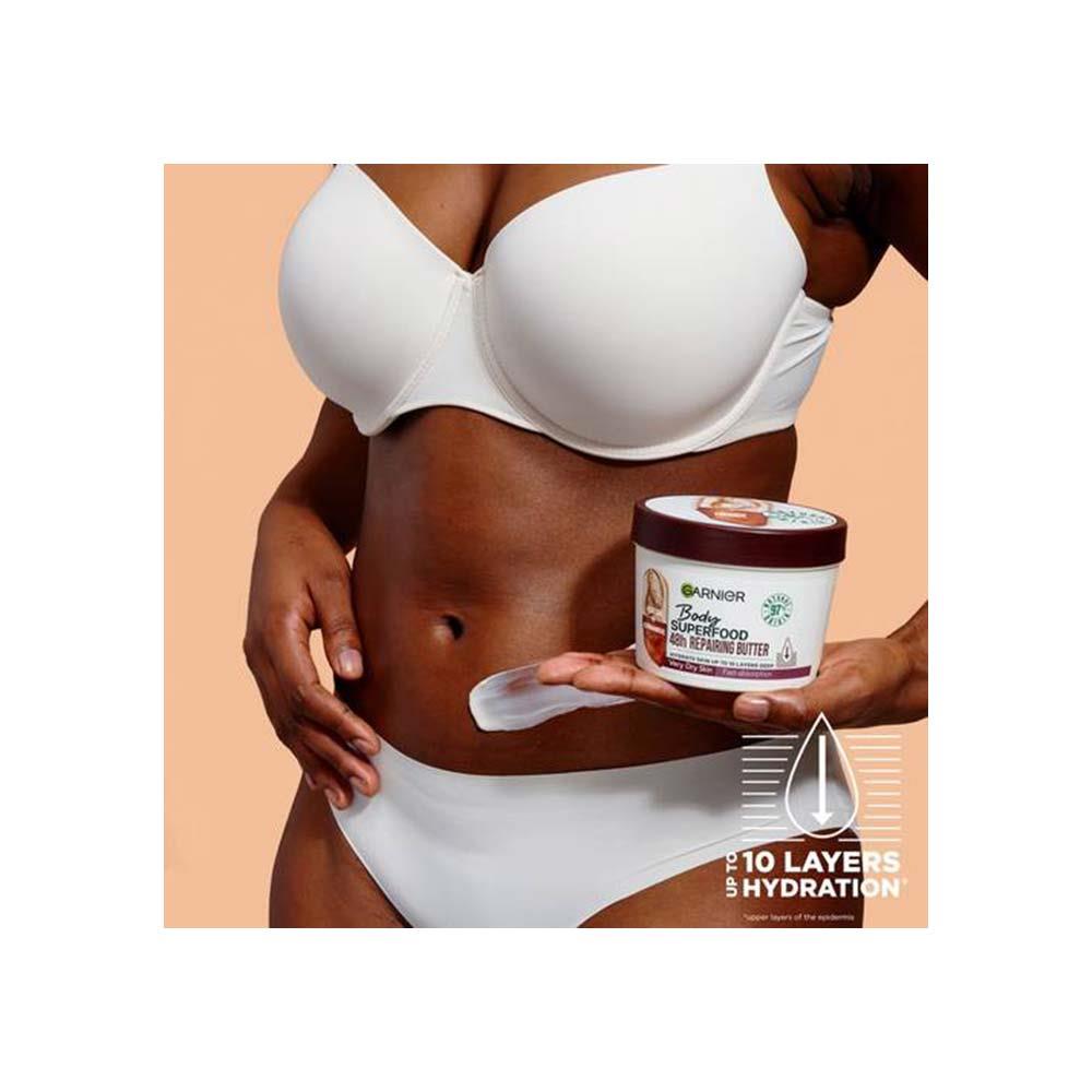 Garnier Body Superfood Repairing Body Butter Cocoa & Ceramide 380ml