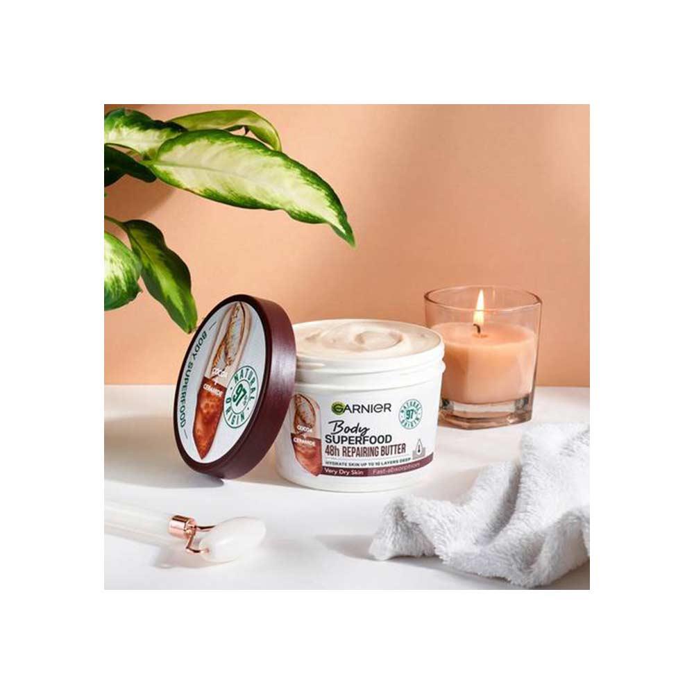 Garnier Body Superfood Repairing Body Butter Cocoa & Ceramide 380ml