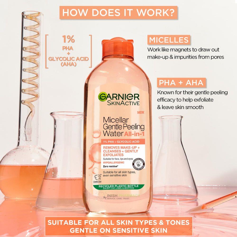 Garnier SkinActive Micellar Gentle Peeling Water 400ml