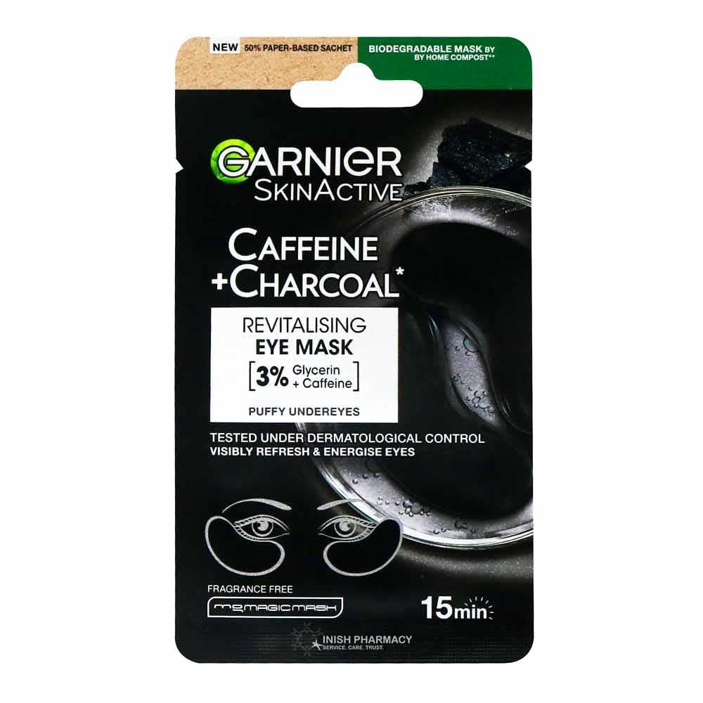 Garnier Bamboo Charcoal Depuffing Eye Mask