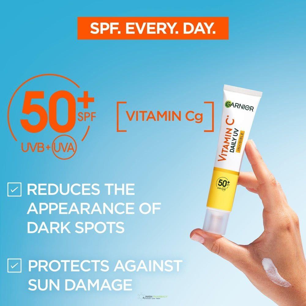 Garnier Vitamin C Daily UV Fluid SPF50 Invisible 40ml