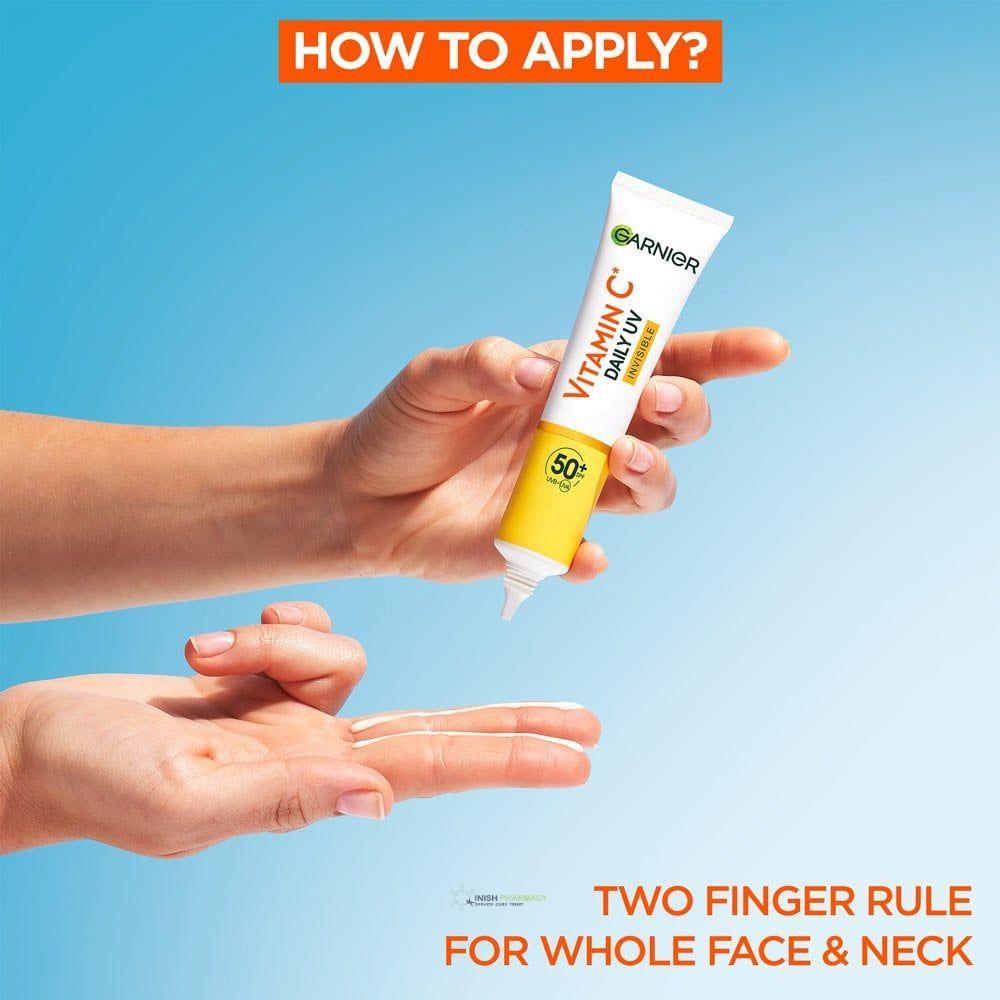 Garnier Vitamin C Daily UV Fluid SPF50 Invisible 40ml