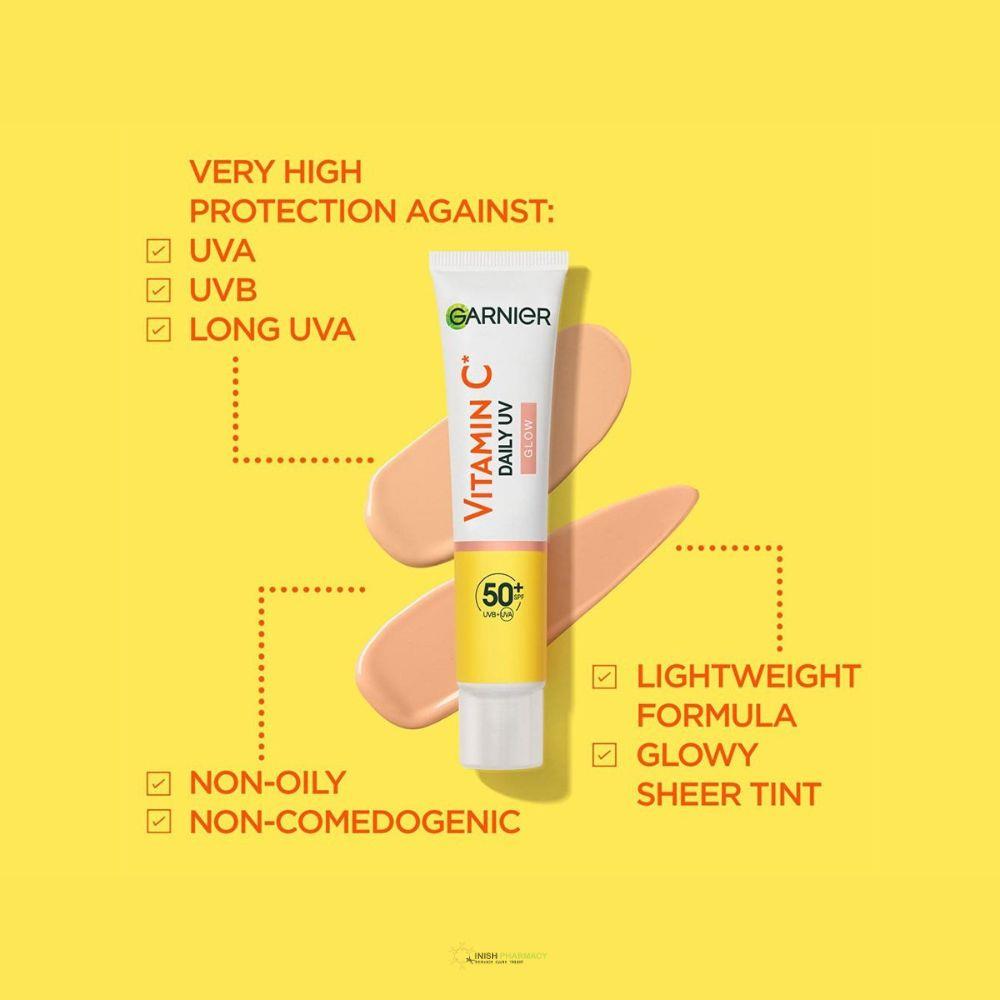 Garnier Vitamin C Daily UV Fluid SPF50 Glow 40ml